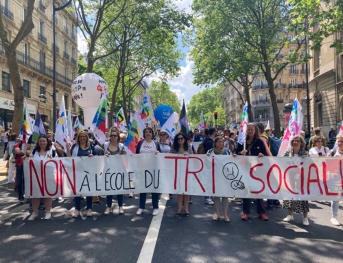 Retour sur la manifestation contre le «choc des savoirs» à Paris le 25 mai