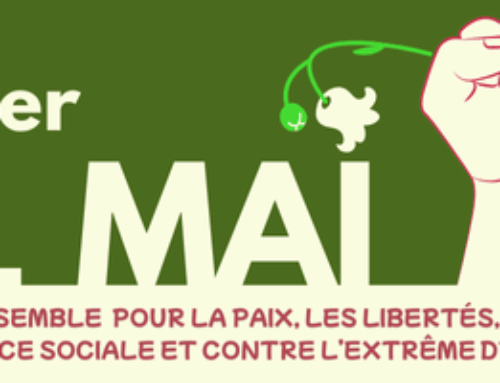 1er mai – Ensemble pour la paix, les Libertés, la justice sociale et contre l’extrême droite